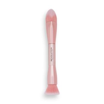 Revolution Perie de față R28 Create (Seamless Finish Double Ended Foundation Brush)