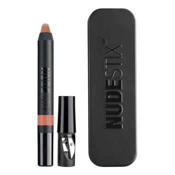 Nudestix Ruj matifiant și fard de obraz Intense Matte Lip + Cheek Pencil Sunkissed Rose