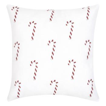 Față de pernă decorativă din bumbac Westwing Collection Candy Cane, 40 x 40 cm