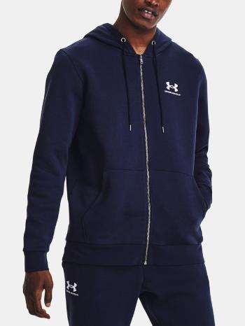 Under Armour UA Essential Fleece FZ Hood Hanorac Albastru