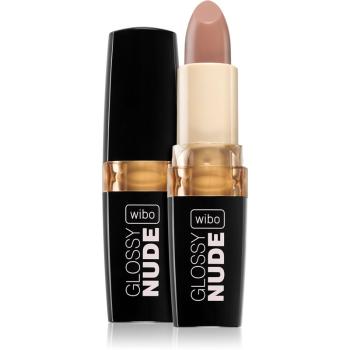 Wibo Lipstick Glossy Nude ruj strălucitor 01 4 g