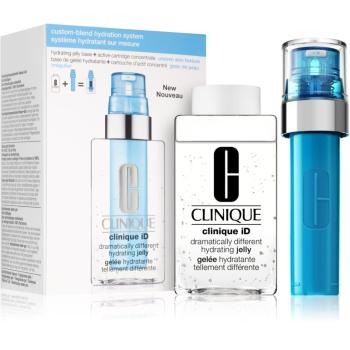 Clinique iD™ Dramatically Different™ Hydrating Jelly + Active Cartridge Concentrate for Pores & Unev set de cosmetice I. (pentru strălucirea și netezi