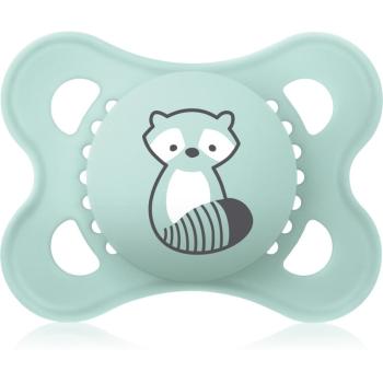 MAM Original 0+ months suzetă Turquoise Raccoon 1 buc