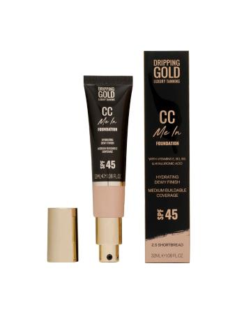 Dripping Gold Machiaj ușor hidratant și cremă CC SPF 45 Me In (CC Foundation) 32 ml 2.5 Shortbread