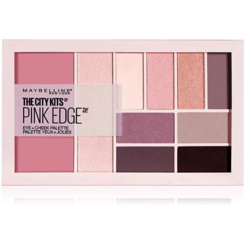 Maybelline The City Kits™ Pink Edge paleta pentru fata multifunctionala pentru față și ochi 16 g