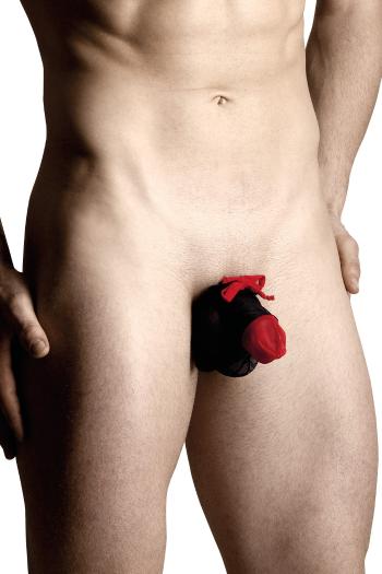 Lenjerie erotică bărbați 4495 black-red