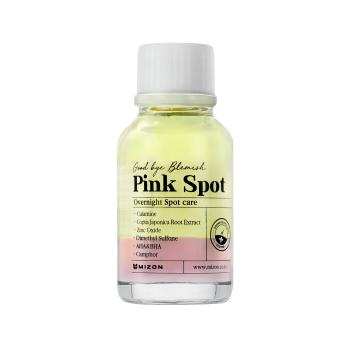 Mizon Ser de noapte cu pudra impotriva acneei Pink Spot Good Bye Blemish (Overnight Spot Care) 19 ml