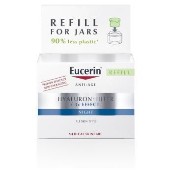 Eucerin Rezervă de înlocuire pentru crema de noapte împotriva îmbătrânirii pielii Hyaluronic-Filler 3x EFFECT 50 ml