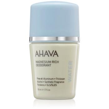 AHAVA Dead Sea Water Magnesium Rich Deodorant Deodorant roll-on pentru femei 50 ml