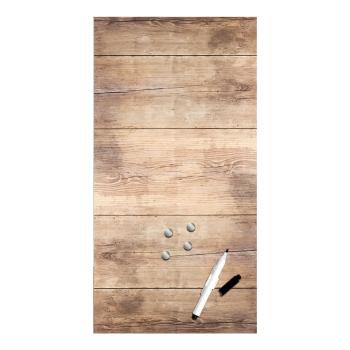Tablă magnetică Styler Wood, 30 x 60 cm
