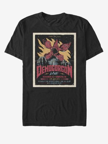 ZOOT.Fan Demogorgon Stranger Things Netflix Tricou Negru