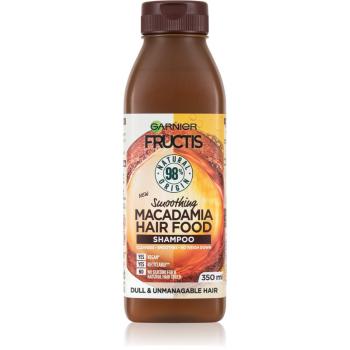 Garnier Fructis Macadamia Hair Food sampon pentru regenerare pentru par deteriorat 350 ml