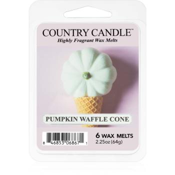Country Candle Pumpkin Waffle Cone ceară pentru aromatizator 64 g
