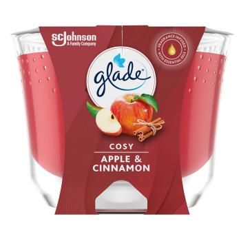 Glade Lumânare parfumată Cosy Apple & Cinnamon 224 g