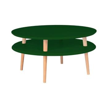 Măsuță de cafea Ragaba Ufo, ⌀ 70 cm, verde închis