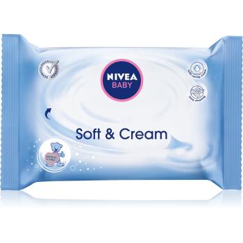 Nivea Baby Soft & Cream servetele pentru curatare pentru copii 63 buc