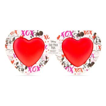 Mad Beauty Mască de față Minnie Mickey Totally Devoted (Face Mask Pods) 2 x 10 ml