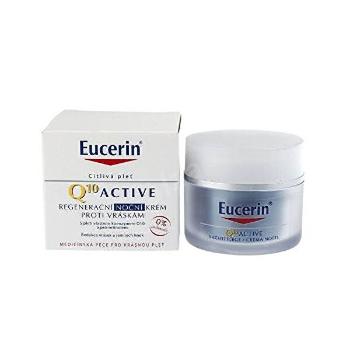 Eucerin Cremă de noapte regenerantă împotriva ridurilor pentru toate tipurile de piele sensibilă Q10 Active 50 ml
