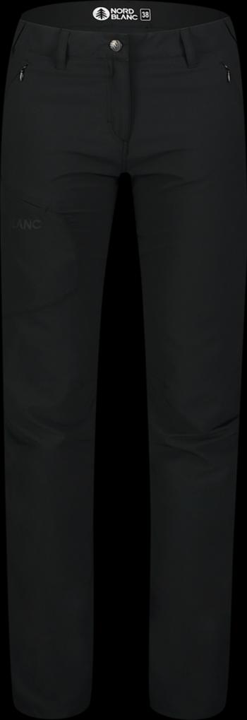 Ușor pentru femei pantaloni de exterior Nordblanc Petale negru NBSPL7627_CRN