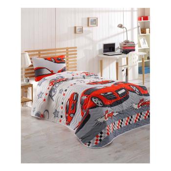 Set cuvertură pentru pat și față de pernă Eponj Home Crazy Red, 160 x 220 cm