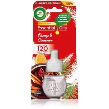 Air Wick Magic Winter Orange & Cinnamon rezervă pentru difuzorul electric 19 ml