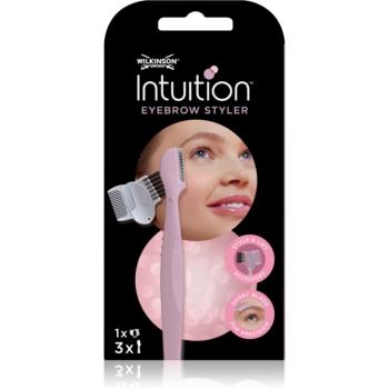 Wilkinson Sword Intuition Eyebrow Styler epilator pentru femei pentru sprâncene 3 buc