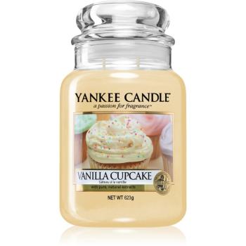 Yankee Candle Vanilla Cupcake lumânare parfumată Clasic mediu 623 g