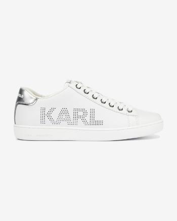 Karl Lagerfeld Teniși Alb