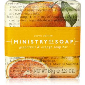 The Somerset Toiletry Co. Exotic Edition Square Soaps săpun solid pentru corp Grapefruit & Orange 150 g