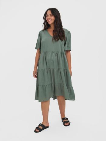 Vero Moda Curve Lailah Rochie Verde