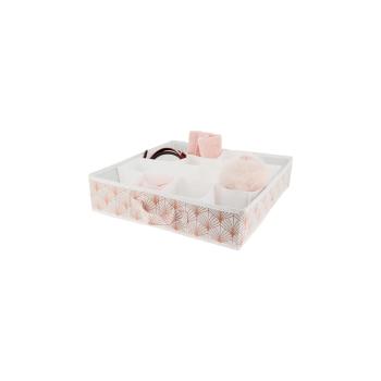 Organizator pentru sertare Compactor Blush Range, 40 x 40 cm