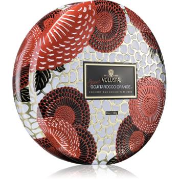 VOLUSPA Japonica Holiday Spiced Goji Tarocco Orange lumânare parfumată în placă 297 g