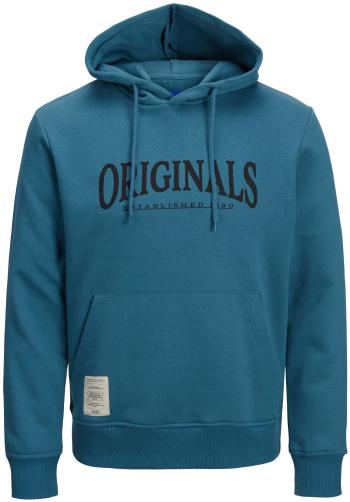 Jack&Jones Hanorac pentru bărbați JORBRIDGE Standard Fit 12214038 Mallard Blue S