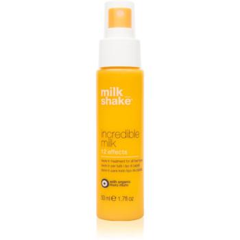 Milk Shake Incredible Milk Aplicarea jeturilor de refacere pentru ingrijire Spray 50 ml