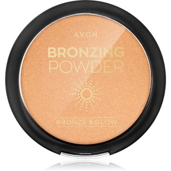 Avon Bronze & Glow pudra bronzanta culoare Warm Glow 13,5 g