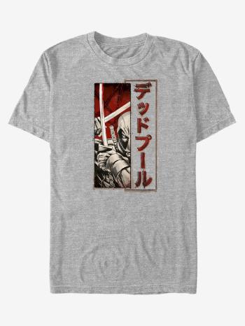 ZOOT.Fan Marvel Deadpool Sword Kanji Tricou Gri