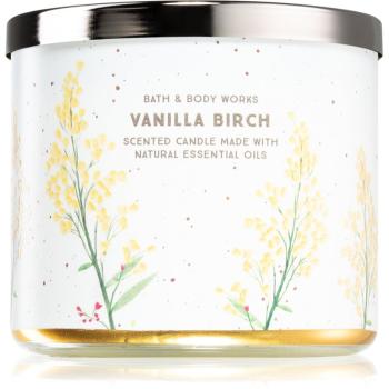 Bath & Body Works Vanilla Birch lumânare parfumată 411 g