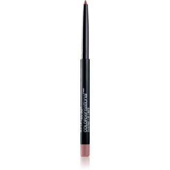 Maybelline Color Sensational Shaping Lip Liner creion contur pentru buze cu ascutitoare culoare 50 Dusty Rose 1,2 g