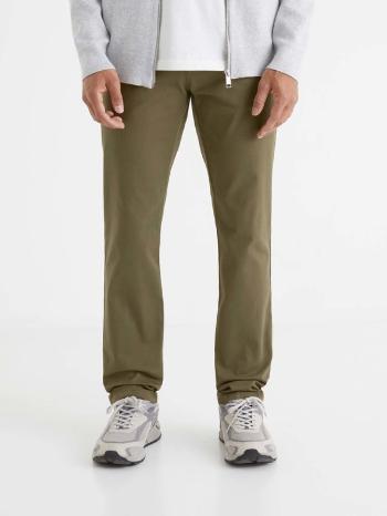 Celio Chino Pantaloni Verde