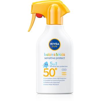 Nivea Sun Babies & Kids spray pentru protectie solara pentru copii SPF 50+ 270 ml