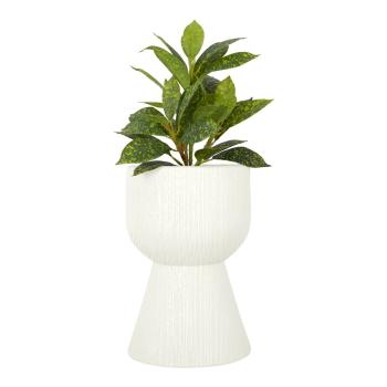 Ghiveci de flori PT LIVING Tam Tam, ø 17 cm, alb