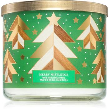 Bath & Body Works Merry Mistletoe lumânare parfumată 411 g