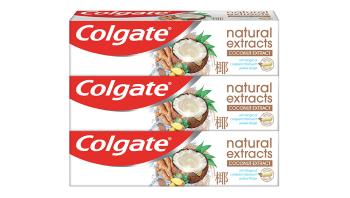 Colgate Pastă de dinți Naturals Extracts Coconut & Ginger 3 x 75 ml