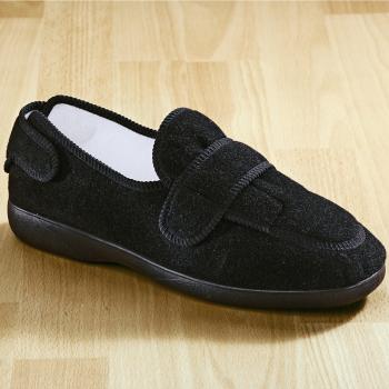 Pantof confortabil "Meran" negru - negru - Mărimea 37