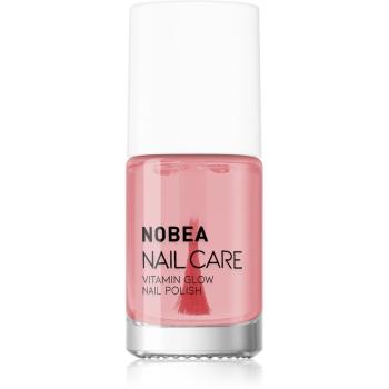 NOBEA Nail Care Vitamin Glow Nail Polish lac de unghii pentru ingrijire 6 ml