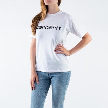 Carhartt WIP W' S/S Script T-Shirt I028442 WHITE/BLACK