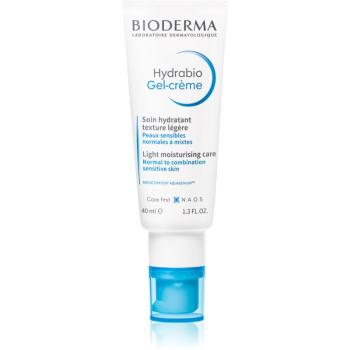 Bioderma Hydrabio Gel-Crème crema gel hidratanta cu textura usoara pentru piele sensibila normala-combinata 40 ml