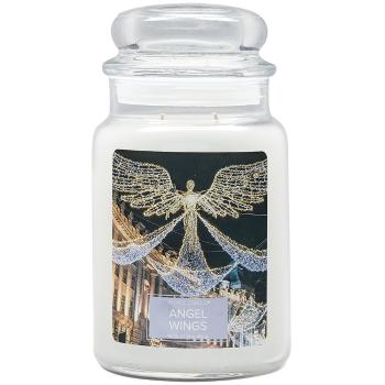 Village Candle Lumânare parfumată în sticlă Angel Wings 602 g