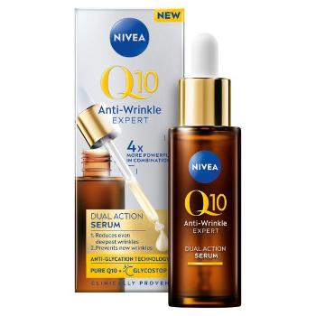 Nivea Ser antirid dublu Q10 Anti-Wrinkle Expert (Dual Action Serum) 30 ml