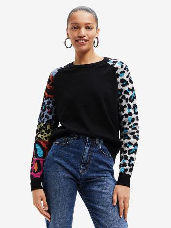 Desigual Ayla Pulover Negru